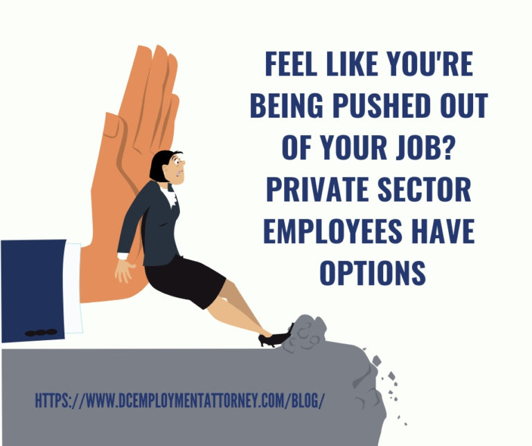 Signs You Are Being Pushed Out Of Your Job Feel like you are being pushed out of your job? Private sector