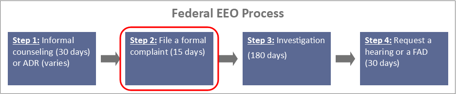 Federal EEO Process Filing A Formal EEO Complaint Alan Lescht